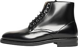 Henry Stevens , Schnürboots Winston Pdb2 in schwarz, Boots für Herren