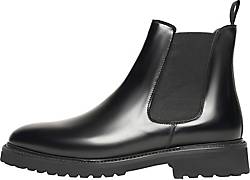 Henry Stevens , Chelsea Boots Marshall Cb in schwarz, Boots für Herren