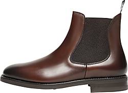 Henry Stevens , Chelsea Boots Winston Cb1 in dunkelbraun, Boots für Herren