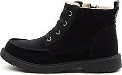 UGG Chelham Laarzen voor Grote Kinderen in Black Suede, 