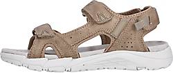 CRUZ , Sandale Auguete Mit Praktischen Klettverschlüssen in hellbraun, Sandalen für Damen