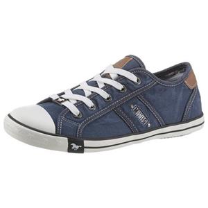 Mustang Shoes Sneakers , vrijetijdsschoen, lage schoen, veterschoen met mustang merklabel