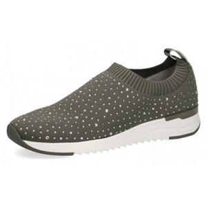 Caprice Slip-on sneakers met strassteentjes