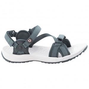 Jack Wolfskin Lakewood Ride Sandal Women Duurzame trekkingsandaal Damesblauw bluish grey / rose