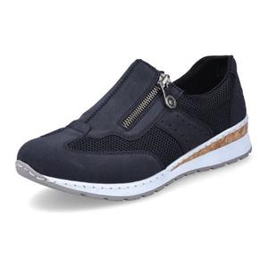 Rieker Slip-on sneakers Slippers, instapschoenen, vrijetijdsschoenen in materiaalmix