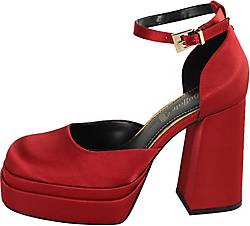 Buffalo , Sandalette May Dorsay in rot, Sandalen für Damen