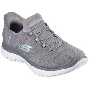 Skechers Instappers SUMMITS DAZZLING HAZE Slip-ins sneaker, vrijetijdsschoen met subtiele contrastdetails