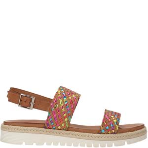 Ara Sandaal Dames Cognac/Multi