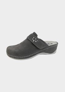 Goldner Fashion Clog - donkergrijs 