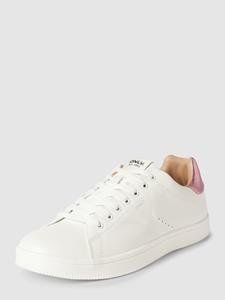 Only Sneakers met contrastgarnering, model 'SHILO'