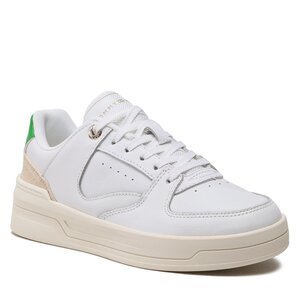 Tommy Hilfiger Plateausneakers LEATHER BASKET SNEAKER