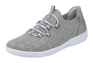 Rieker Slip-On Sneaker, in gestrickter Optik