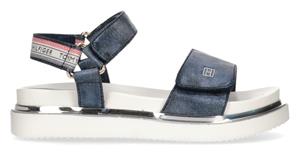 Sandalen met sleehak Tommy Hilfiger Platform Velcro