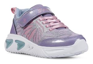 Geox Sneaker "Blinkschuh J ASSISTER GIRL", im Regenbogen-Look