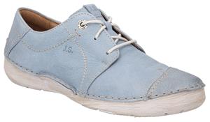 JOSEF SEIBEL, Halbschuh Fergey 20, Skyblue-Kombi in blau, Schnürschuhe für Damen