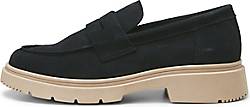 Marc O'Polo , Penny-Loafer Aus Softem Velours-Rindsleder in blau, Sandalen für Herren