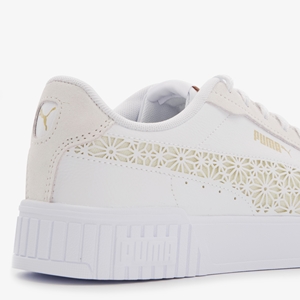PUMA Carina 2.0 Laser Cut Sneaker Damen 01 - puma white/pristine/puma gold