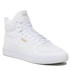 Puma  - Maat 46 Caven Mid Unisex Sneakers - White/TeamGold/GrayViolet