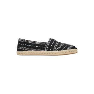 TOMS Dames Alpargata Rope Loafers Zwart 