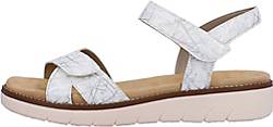 Remonte , Sandalen in weiß/silber, Sandalen für Damen