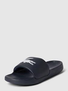 Lacoste , Badesandale Serve Slide 1.0 123 1 Cma in blau, Sandalen für Herren