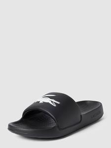 Lacoste , Badesandale Serve Slide 1.0 123 1 Cma in schwarz, Sandalen für Herren