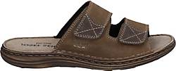 Josef Seibel , Sandale Vincent 05, Braun-Kombi in mittelbraun, Sandalen für Herren