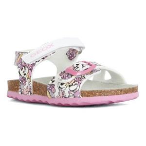 Sandalen Geox - B Sandal Chalki Girl B922RA000FCC1202 M Weiß