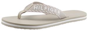 Tommy Hilfiger Zehentrenner "TOMMY WEBBING SANDAL", für Bad und Strand super geeignet