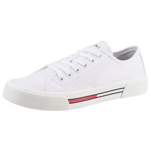 Tommy Jeans Plateausneaker  LOW CUT WMNS CANVAS, Laufsohle mit Logoflag