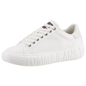TOMMY JEANS Plateausneakers TOMMY JEANS NEW CUPSOLE CNVAS LC met zacht verdikte rand