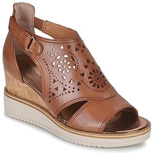 Tamaris , Sandalette in mittelbraun, Sandalen für Damen