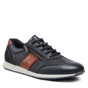 Rieker Sneakers met rits, vrijetijdsschoen, halfschoen, veterschoen