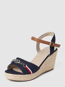 Tom Tailor Wedges met labeldetail