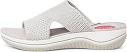 Slippers in lichtgrijs van Jana