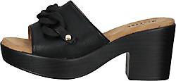 Mustang , Pantoletten in schwarz, Sandalen für Damen