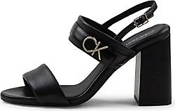 Calvin Klein , Sandalette in schwarz, Sandalen für Damen
