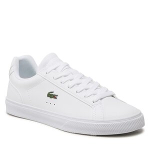 Lacoste Sneakers van leer in effen design