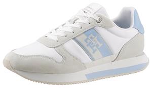 Tommy Hilfiger Plateausneaker RUNNER WITH TH WEBBING, mit Kontrastbesatz