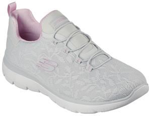 Skechers Summits Good Taste dames sneakers grijs