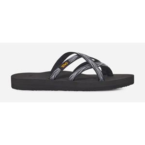 Teva , Zehentrenner Sandale Olowahu  in schwarz/weiß, Sandalen für Damen