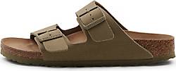 Dames muiltjes Birkenstock Arizona TEX Canvas Faded