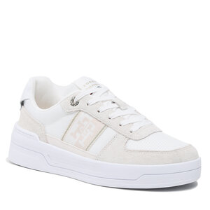 Tommy Hilfiger Sneakers  - Basket Sneaker With Webbing FW0FW06950 White YBS