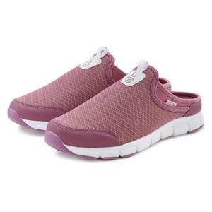 Lascana Slip-on sneakers Clogs van licht meshmateriaal