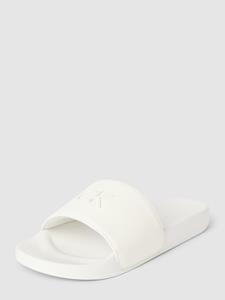 Calvin Klein , Badelatsche in weiß, Sandalen für Damen
