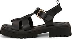 Marc O'Polo , Sandale Aus Edlem Kalbsleder in schwarz, Sandalen für Damen