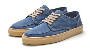 AUTHENTIC LE JOGGER Schnürschuh, im sportiven Look aus weichem Leder und Baumwolle