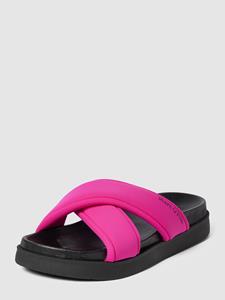 Marc O'Polo, Pantolette Mit Weich Gepolsterten Lycra-Riemen in rosa, Sandalen für Damen