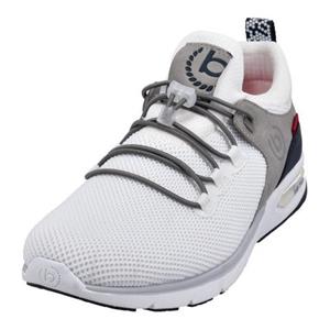 bugatti, Sneaker in weiß/mittelgrau, Sneaker für Herren