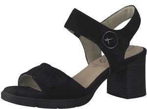 Tamaris COMFORT Sandalette, mit Logo-Schmuckelement, Weite G = weit